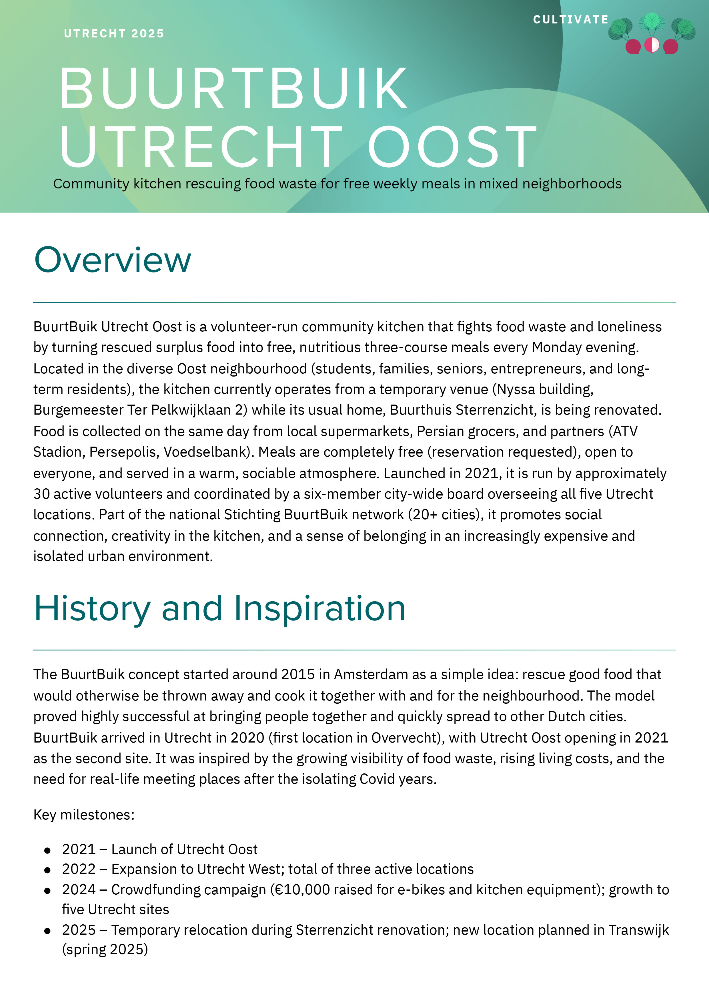 BuurtBuik Utrecht Oost